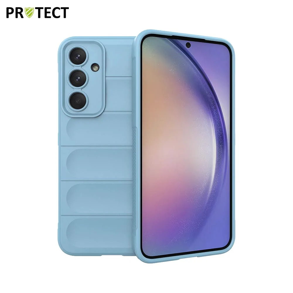 Coque de Protection IX008 PROTECT pour Samsung Galaxy A35 5G A356 Bleu Clair