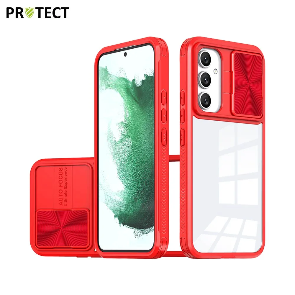 Coque de Protection IE027 PROTECT pour Samsung Galaxy A35 5G A356 Rouge