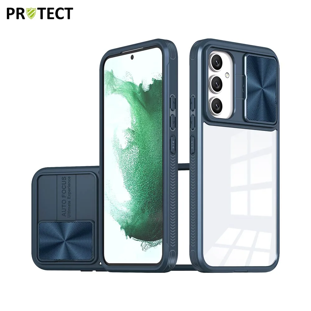 Coque de Protection IE027 PROTECT pour Samsung Galaxy A35 5G A356 Bleu Marine