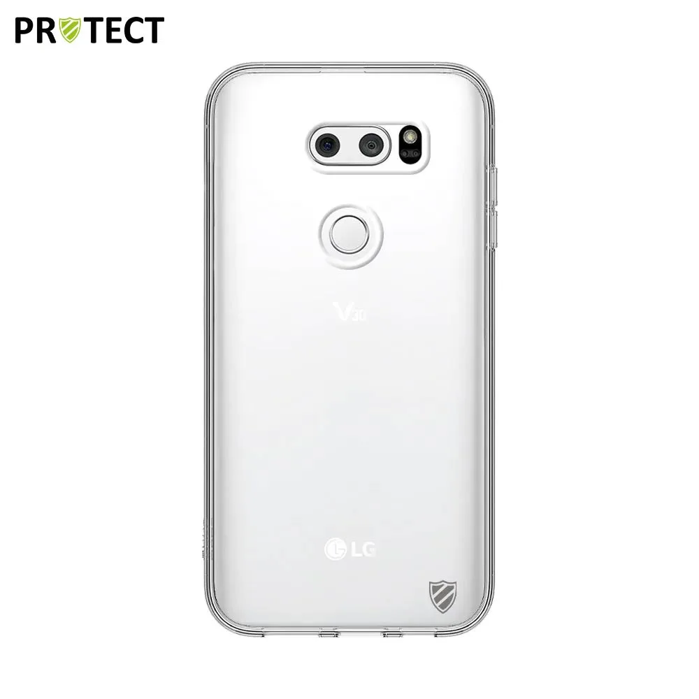 Coque Silicone PROTECT pour LG V30 Transparent — vue 2