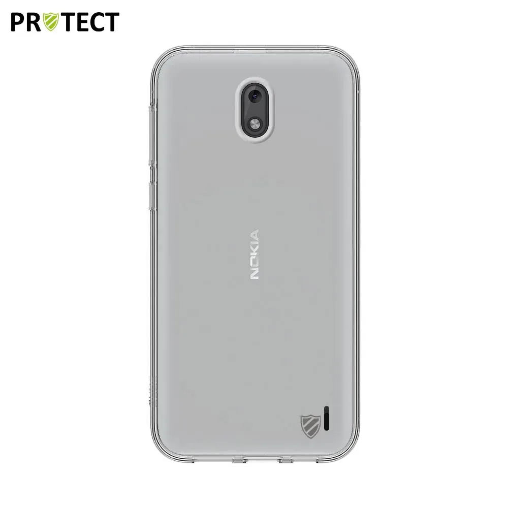 Coque Silicone PROTECT pour Nokia 2 Transparent — vue 2