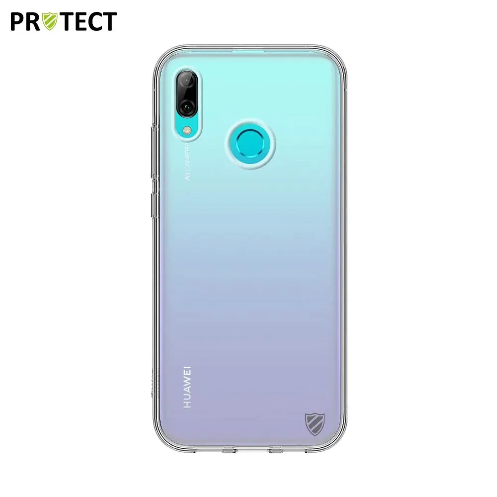 Coque Silicone PROTECT pour Huawei P Smart 2019 Transparent