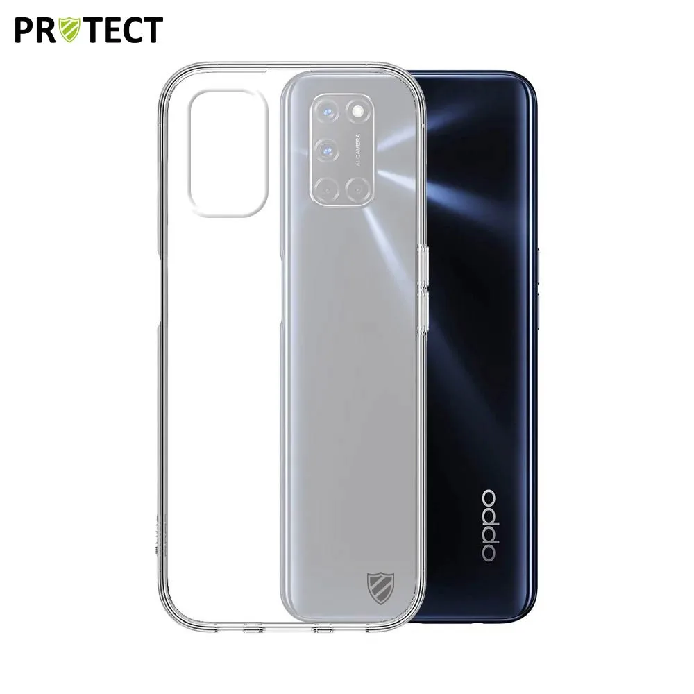 Coque Silicone PROTECT pour OPPO A72 4G Transparent
