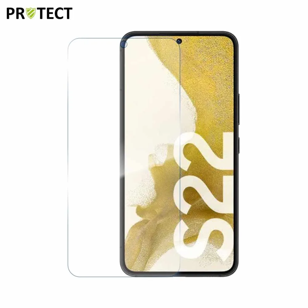 Verre Trempé Classique PROTECT pour Samsung Galaxy S22 Transparent