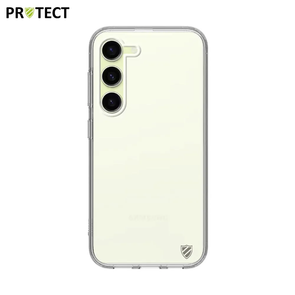 Coque Silicone PROTECT pour Samsung Galaxy S23 5G S911 Transparent — vue 2