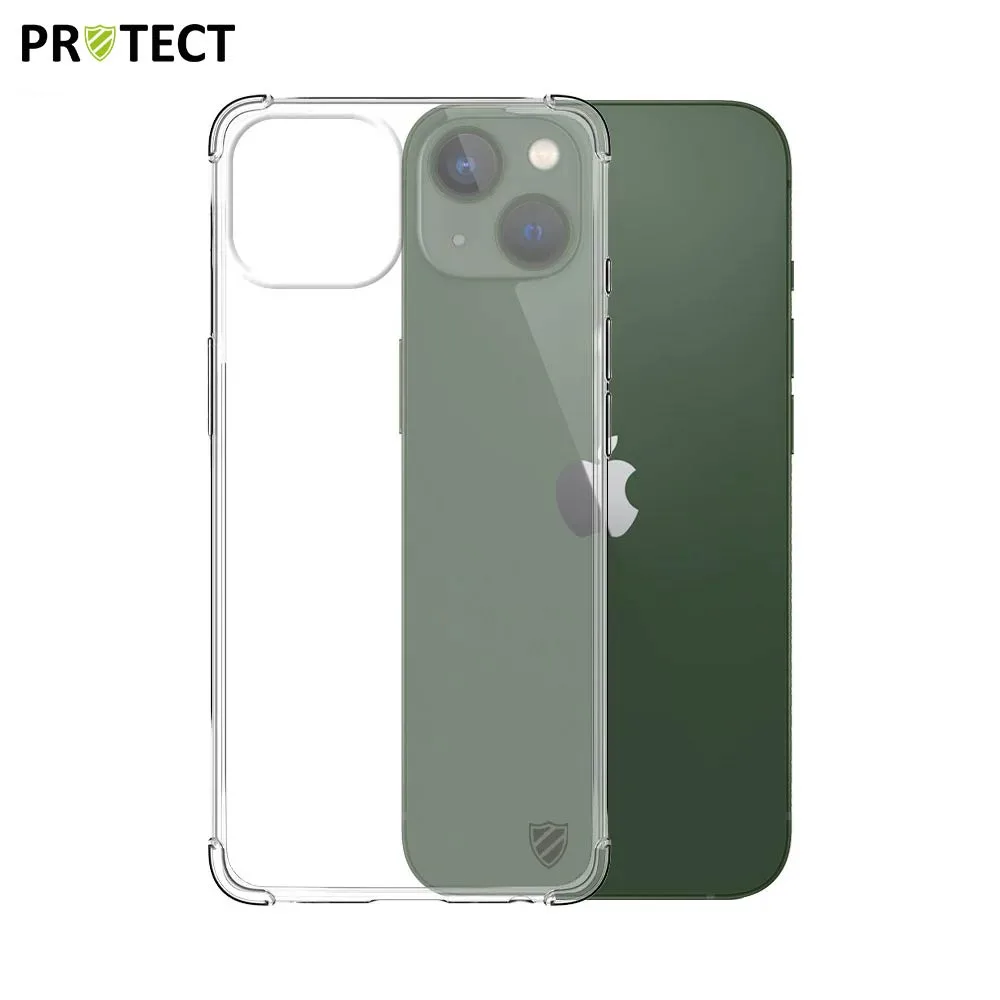 Pack de 10 Coques Silicone Renforcée PROTECT pour Apple iPhone 13 Bulk Transparent