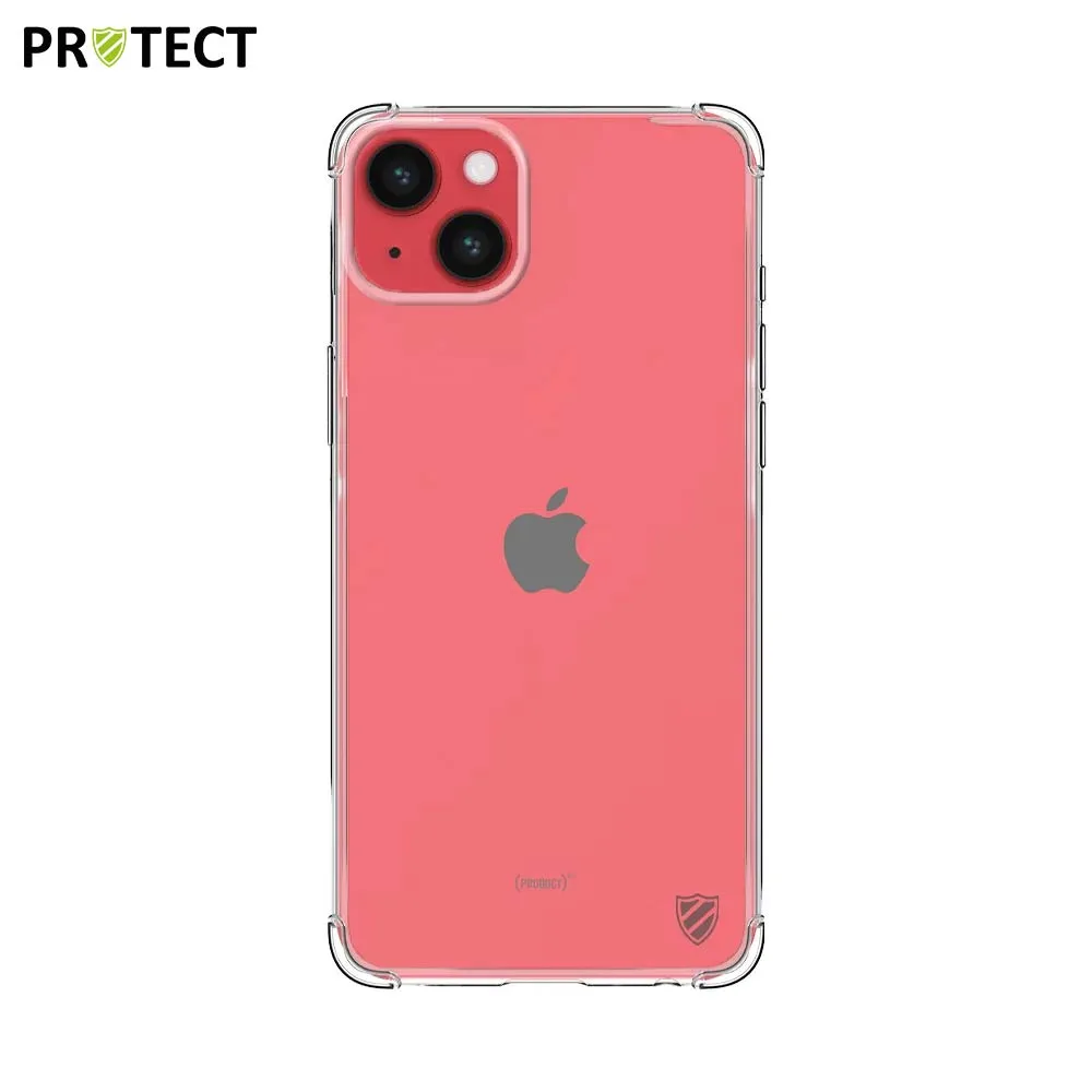 Pack de 10 Coques Silicone Renforcée PROTECT pour Apple iPhone 14 Plus Transparent