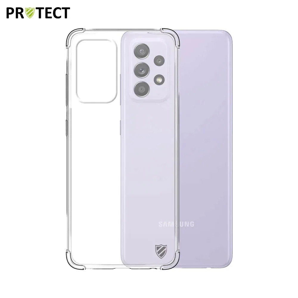 Pack de 10 Coques Renforcée PROTECT Samsung Galaxy A52 5G & A52 4G Bulk Transparent