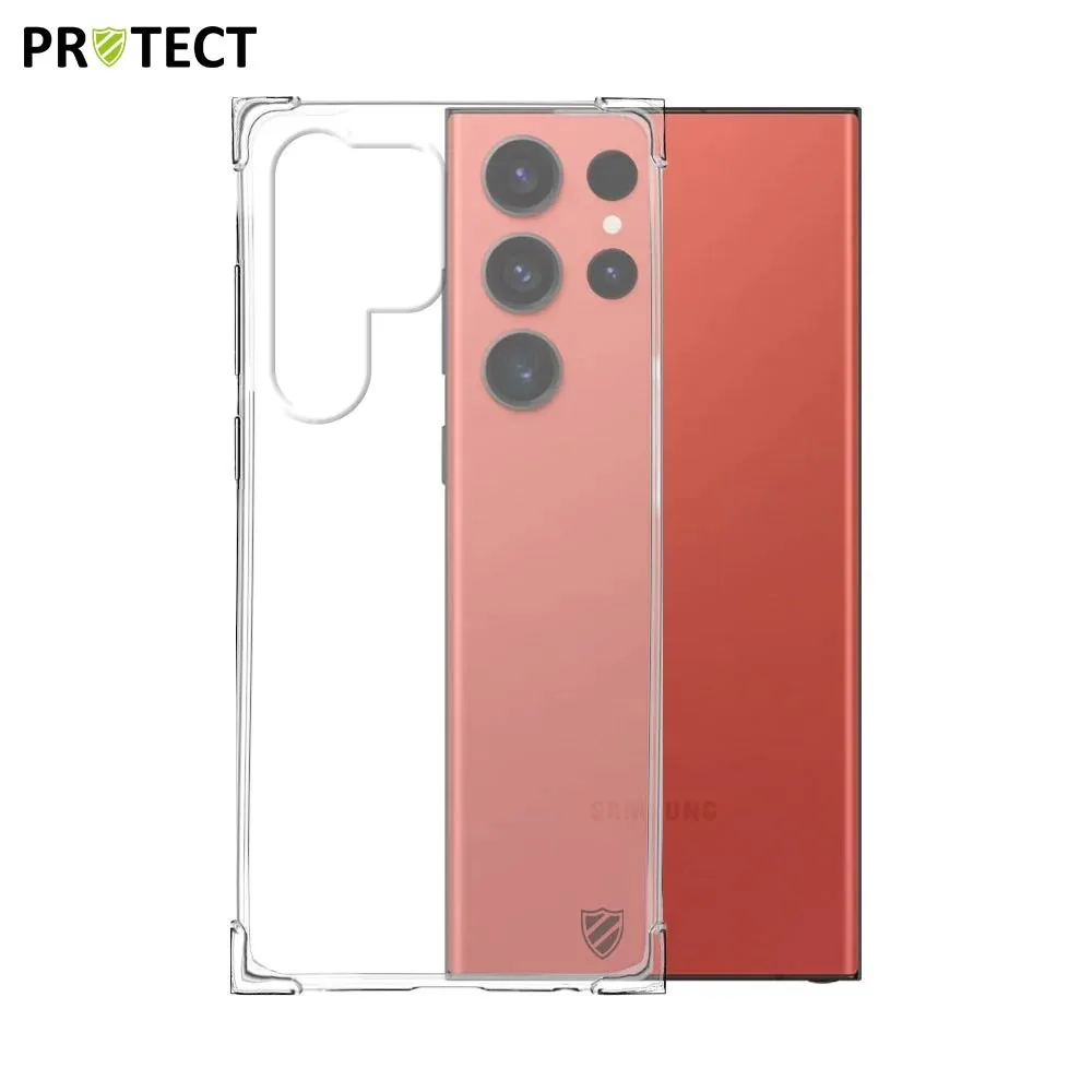 Pack de 10 Coques Renforcée PROTECT Samsung Galaxy S23 Ultra 5G Bulk Transparent