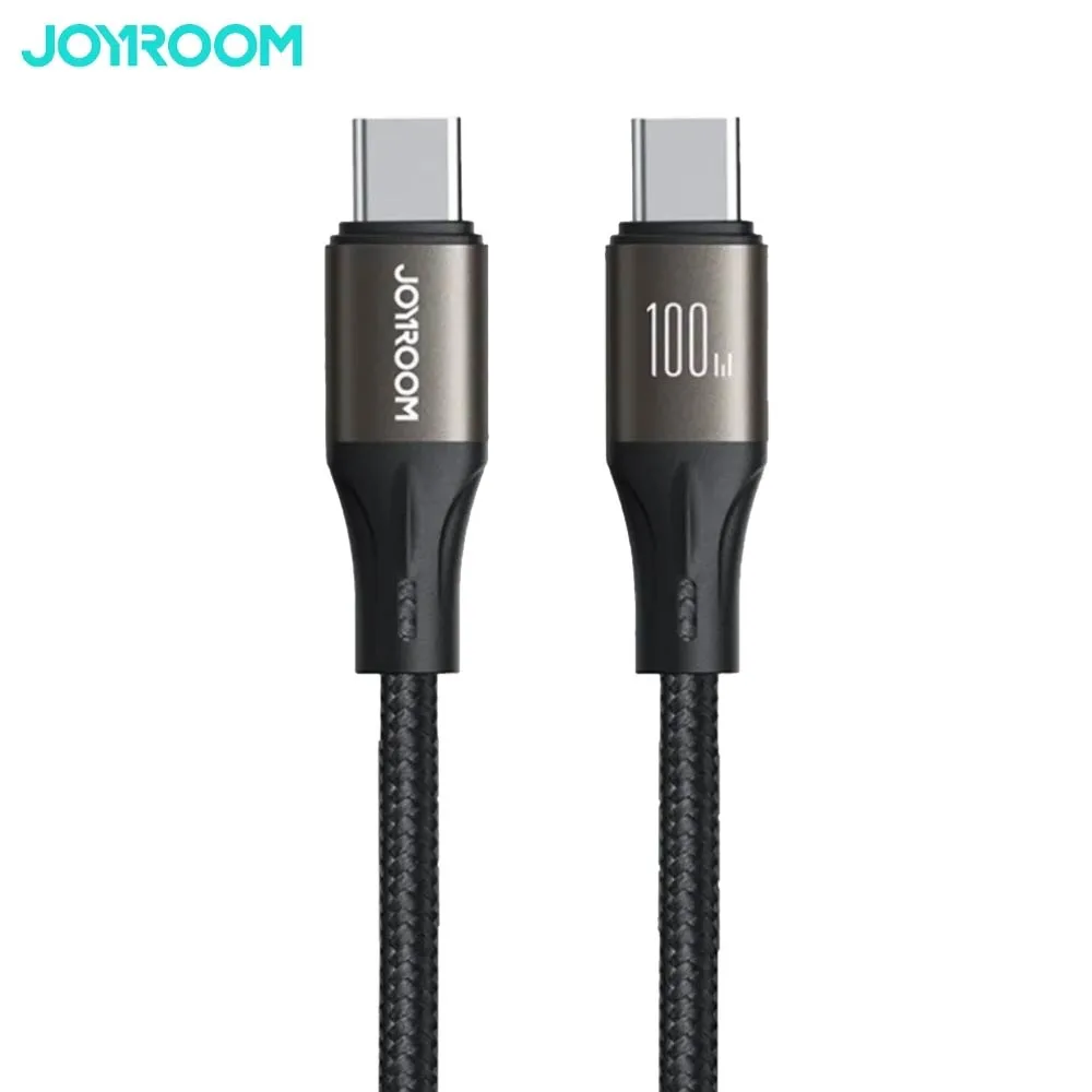 Câble Data USB-C vers USB-C JOYROOM Light-Speed Series 100W (1.2m) Noir
