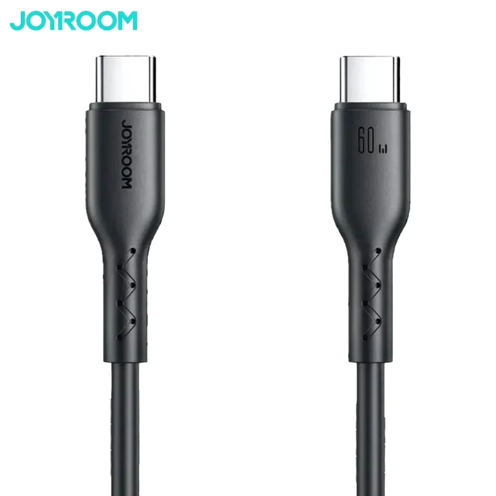 Câble Data USB-C vers USB-C JOYROOM Flash-Charge Series 60W (2m) Noir