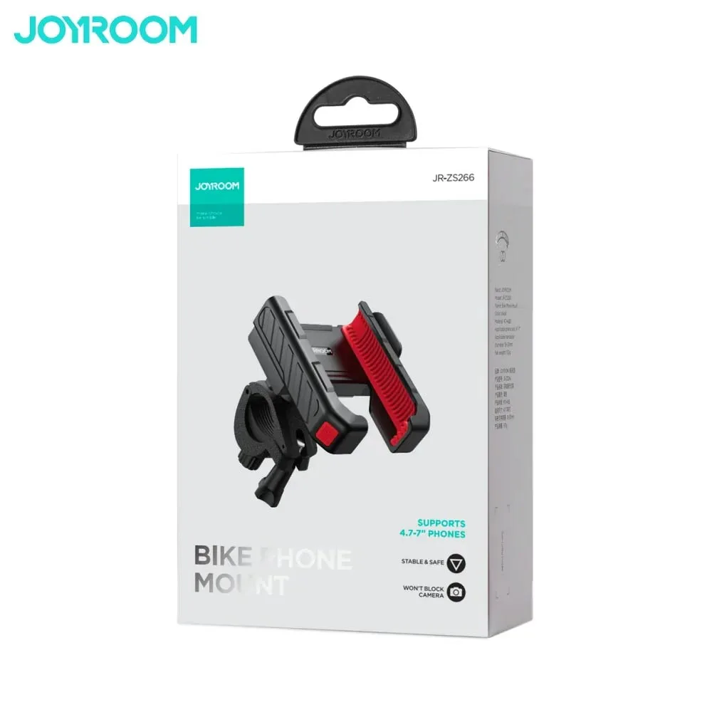 Support Smartphone pour Vélo JOYROOM (pour Guidon 15-30mm) Noir — vue 3