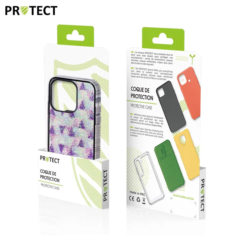 Coque de Protection ID045 PROTECT pour Apple iPhone 15 Pro Violet