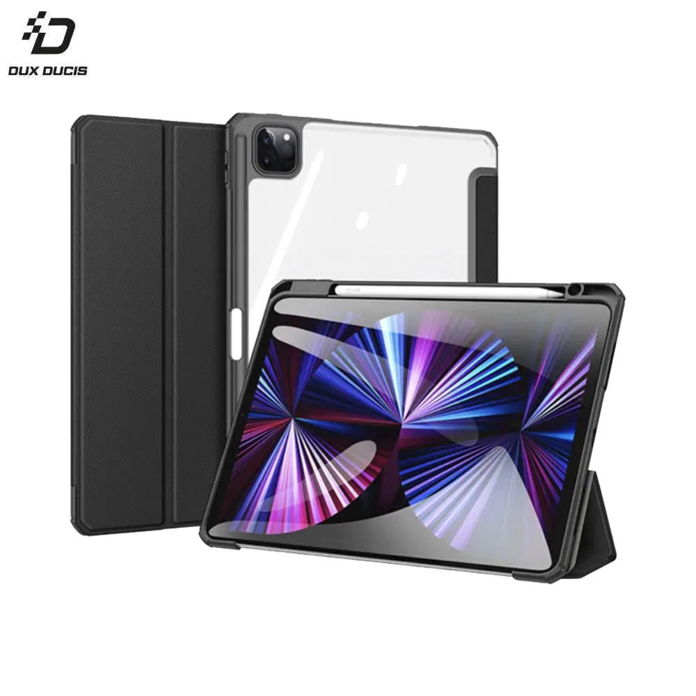 Housse de Protection Toby Dux Ducis pour Apple iPad Pro 11" (2e, 3e & M2 4e génération) Noir