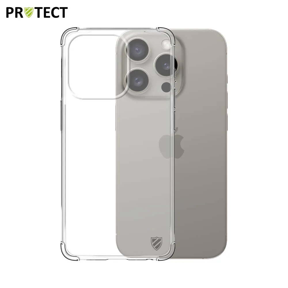 Pack de 10 Coques Renforcée PROTECT Apple iPhone 16 Pro Bulk Transparent