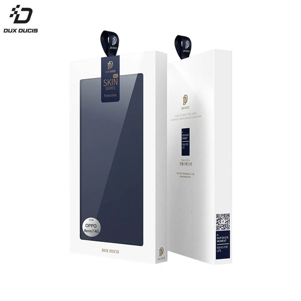 Housse de Protection Skin Pro Dux Ducis pour OPPO Reno 7 4G Bleu — vue 2