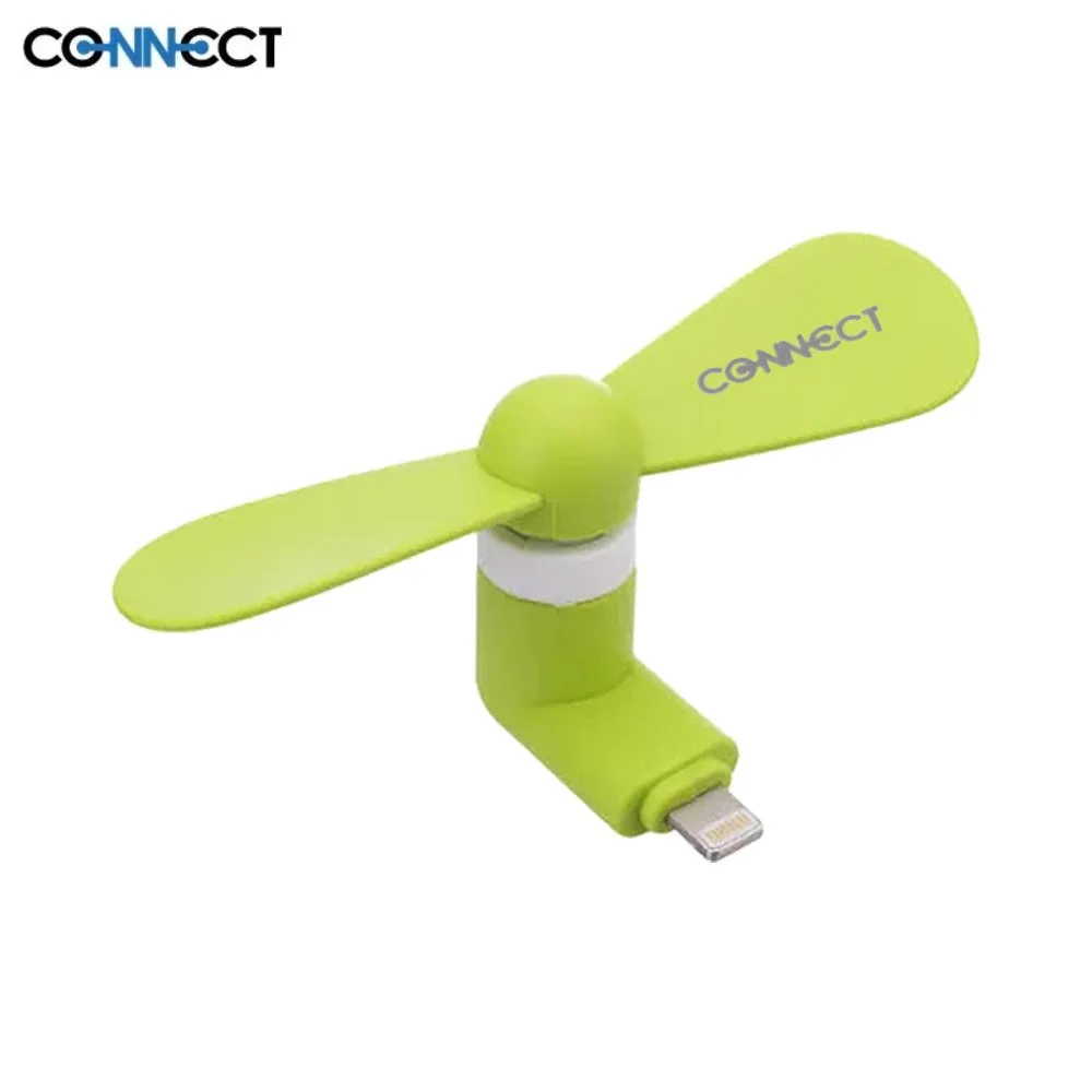 Ventilateur pour Smartphone CONNECT XPTE HELP VERT Lightning Vert