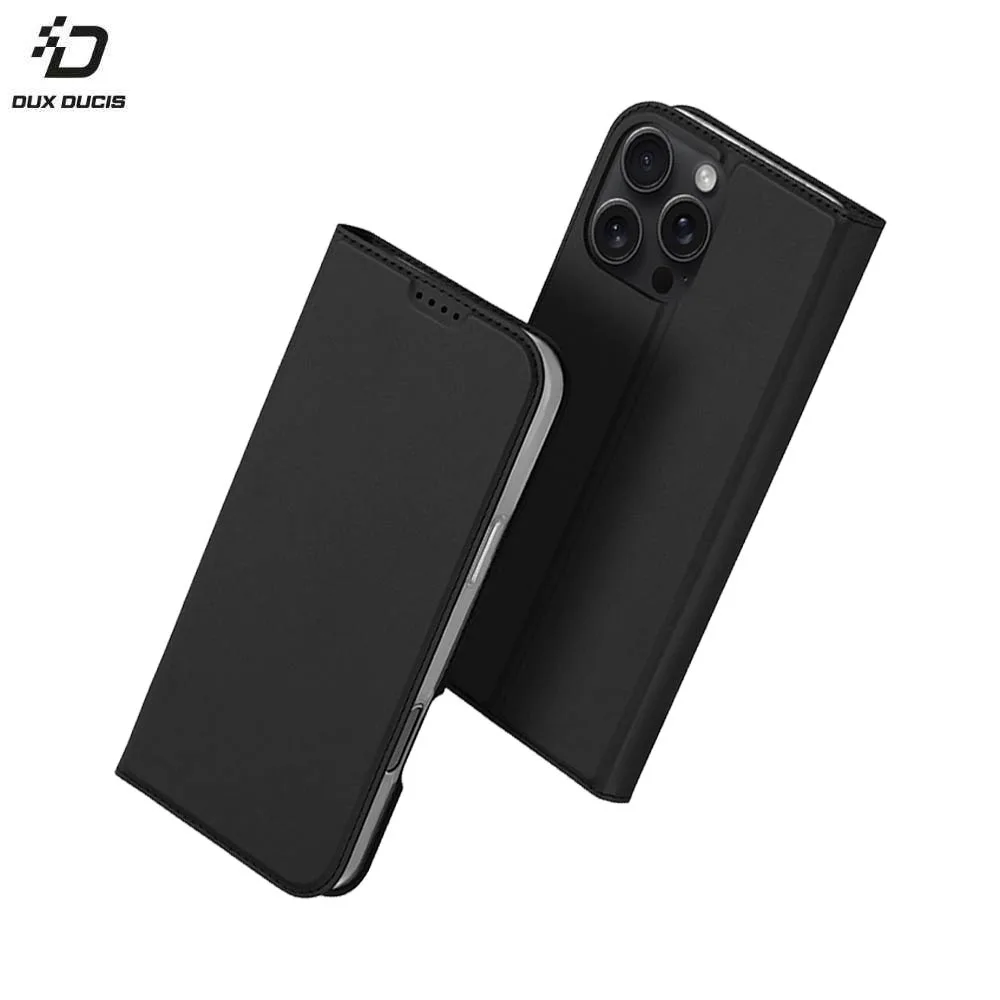 Housse de Protection Skin Pro Dux Ducis pour Apple iPhone 16 Pro Noir