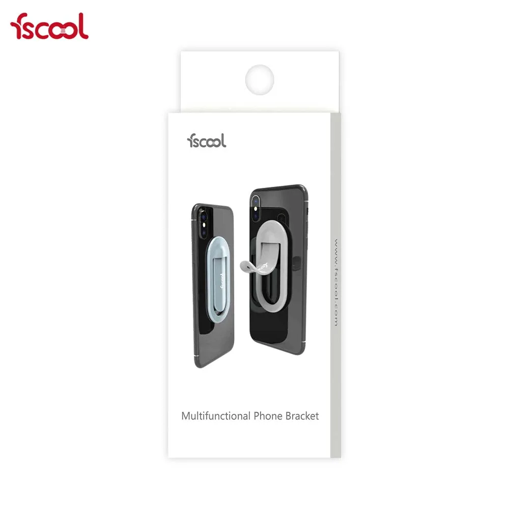 Support Smartphone Silicone fscool M1 Plus (Bureau et Voiture) Rose — vue 3