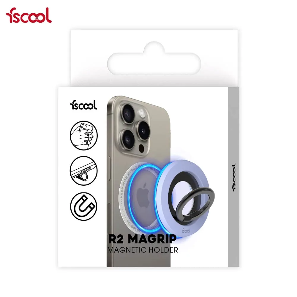 Bague Support Smartphone fscool R2 Magrip MagSafe Violet