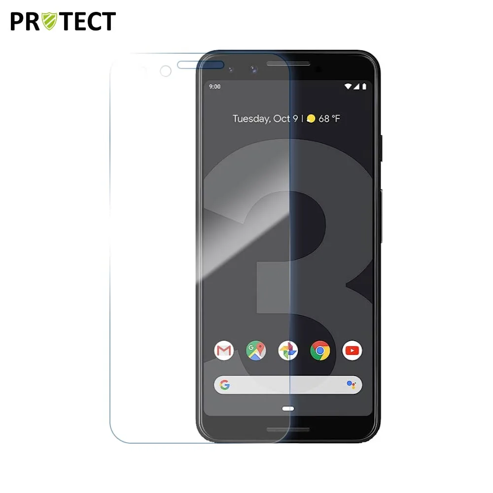 Verre Trempé Classique PROTECT pour Google Pixel 3 Transparent