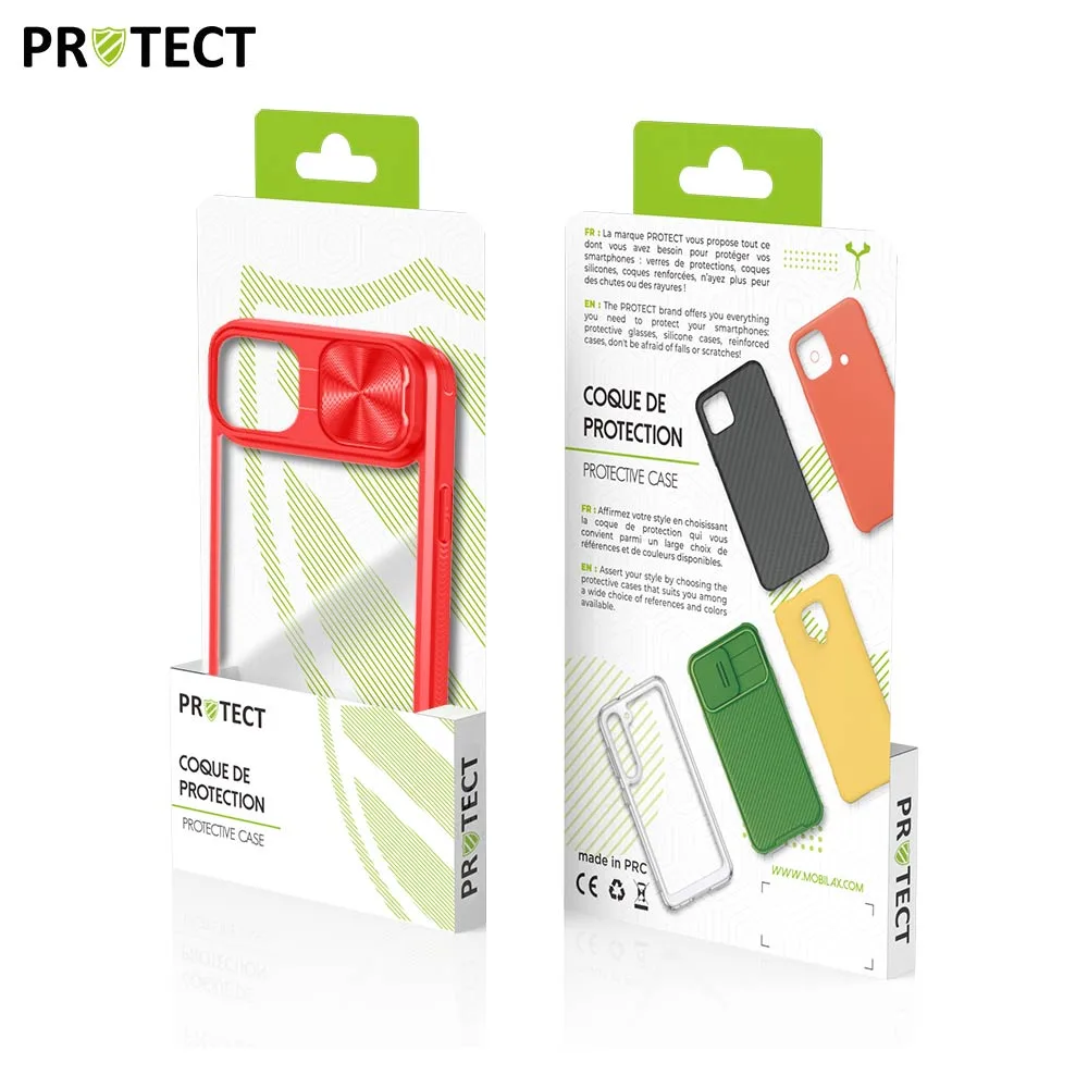 Coque de Protection IE027 PROTECT pour Apple iPhone 16 Pro Rouge