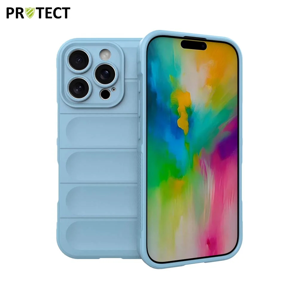 Coque IX008 PROTECT Apple iPhone 16 Pro Bleu Clair