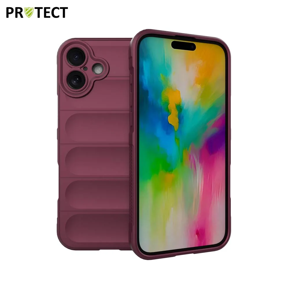 Coque de Protection IX008 PROTECT pour Apple iPhone 16 Plus Prune