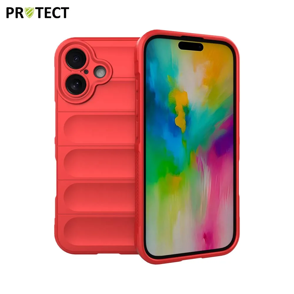 Coque IX008 PROTECT Apple iPhone 16 Rouge