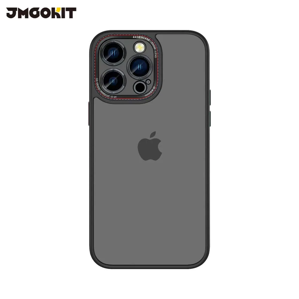 Coque Canon Lens JMGOKIT Apple iPhone 16 Pro Noir