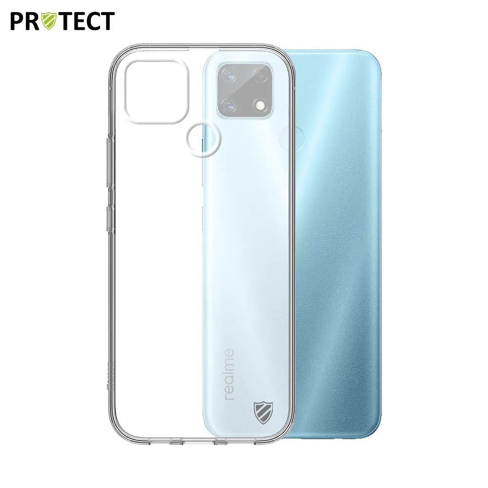 Coque Silicone PROTECT pour Realme 7i Transparent