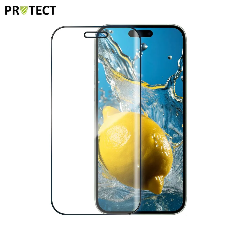 Verre Trempé Intégral PROTECT Apple iPhone 16 Noir