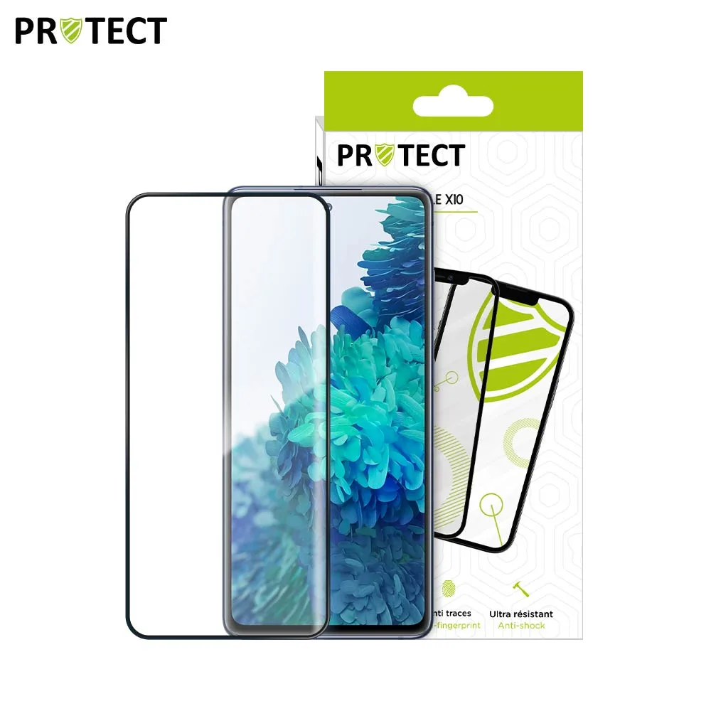 Pack Verre Trempé Intégral PROTECT pour Samsung Galaxy A51 A515, S20 FE 5G G781 & S20 FE 4G G780 x10 Noir — vue 2