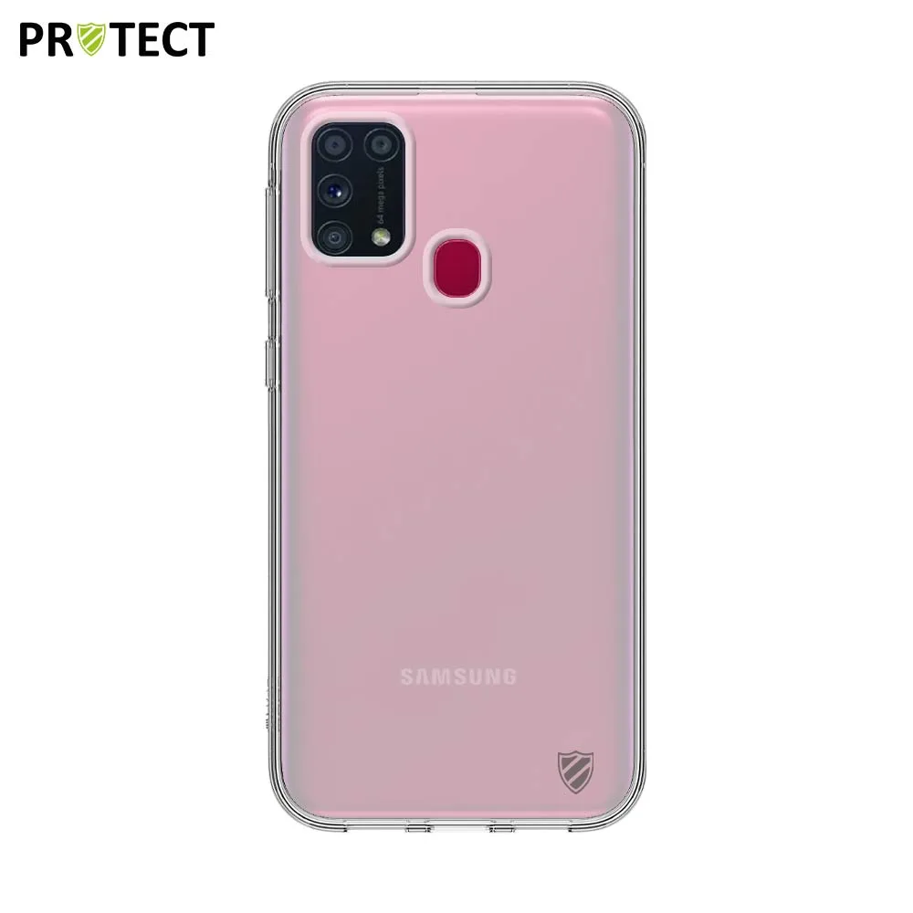 Coque Silicone PROTECT pour Samsung Galaxy M31 M315 Transparent — vue 2