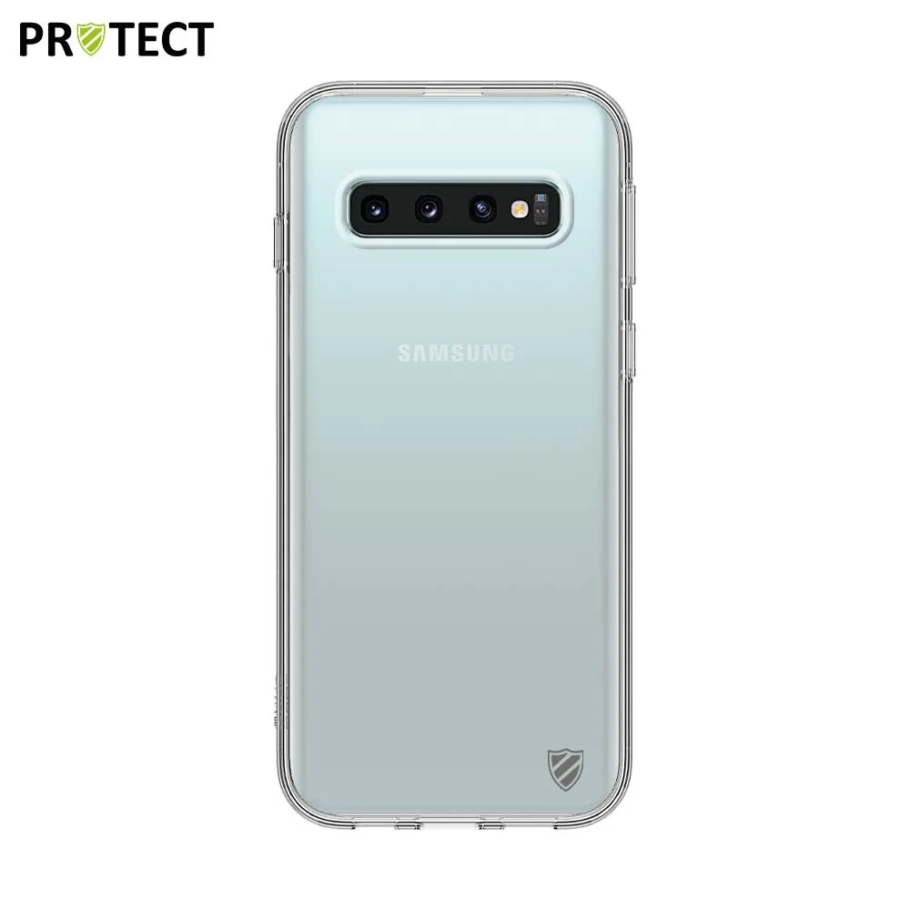 Coque Silicone PROTECT pour Samsung Galaxy S10 G973 Transparent — vue 2