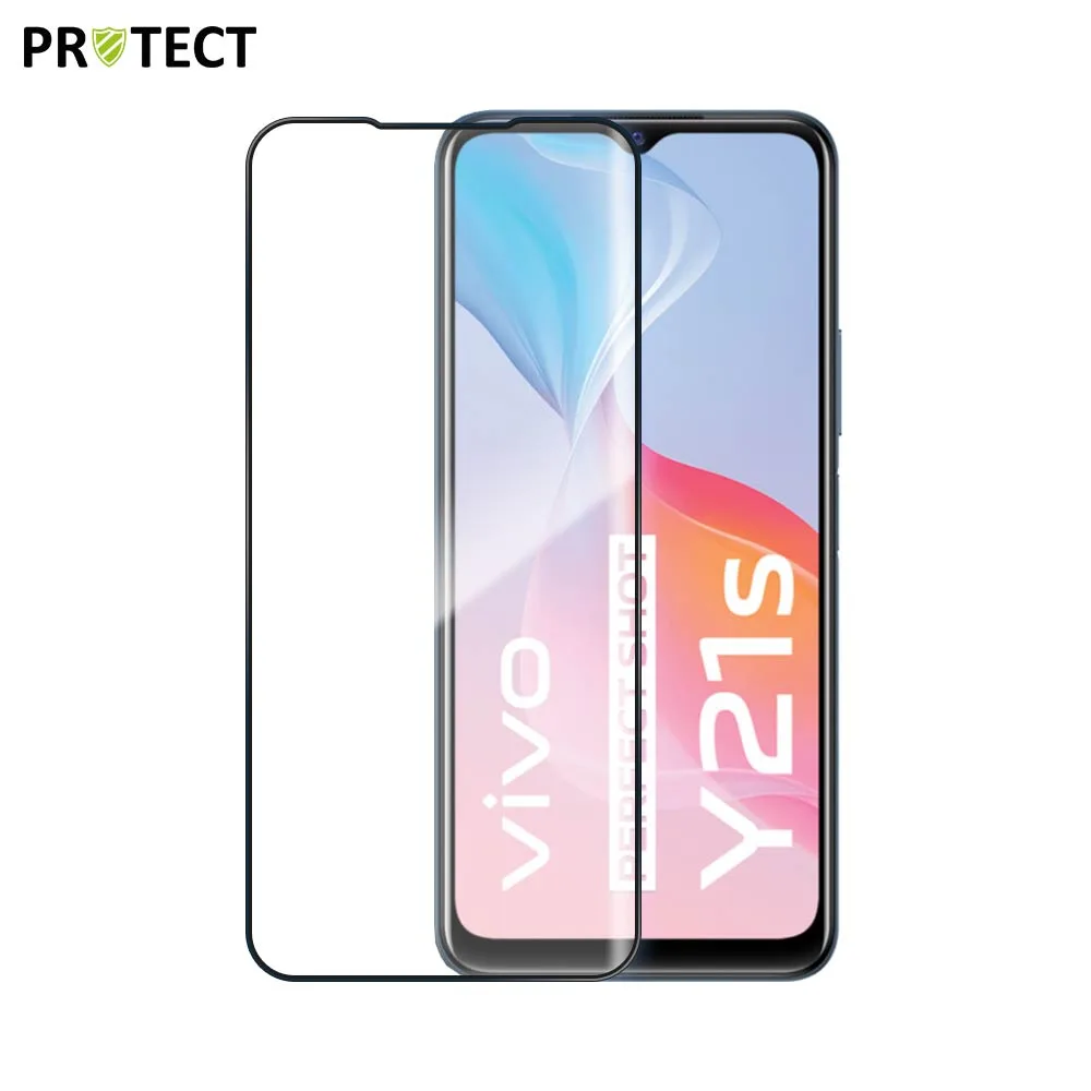 Verre Trempé Intégral PROTECT Vivo Y21s, Y21 & Y33s 4G Noir