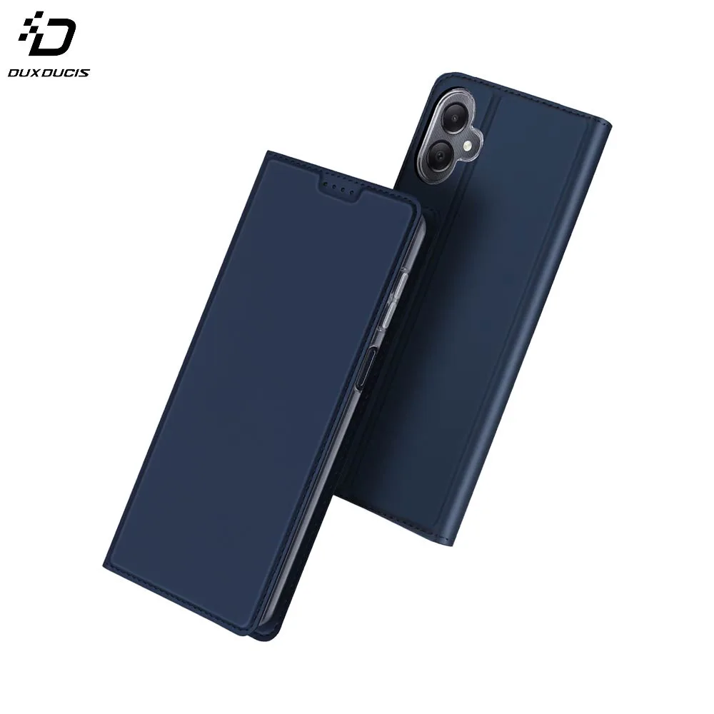 Housse de Protection Skin Pro Dux Ducis pour Samsung Galaxy A06 A065 Bleu