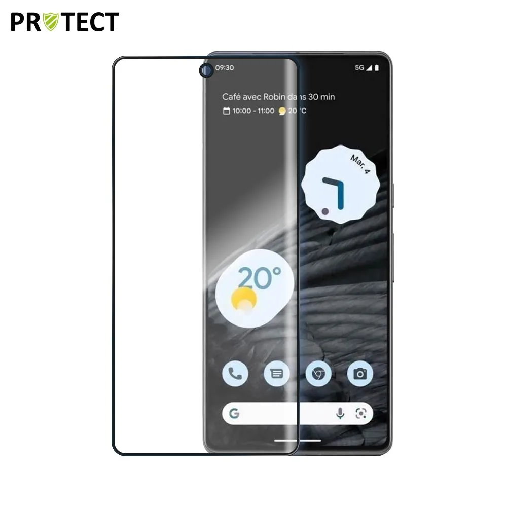 Verre Trempé Intégral PROTECT Google Pixel 7 Noir