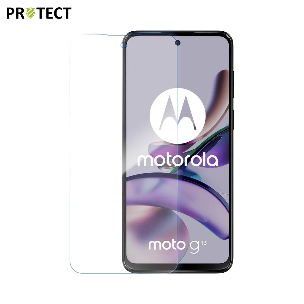 Verre Trempé Classique PROTECT pour Motorola Moto G13 Transparent