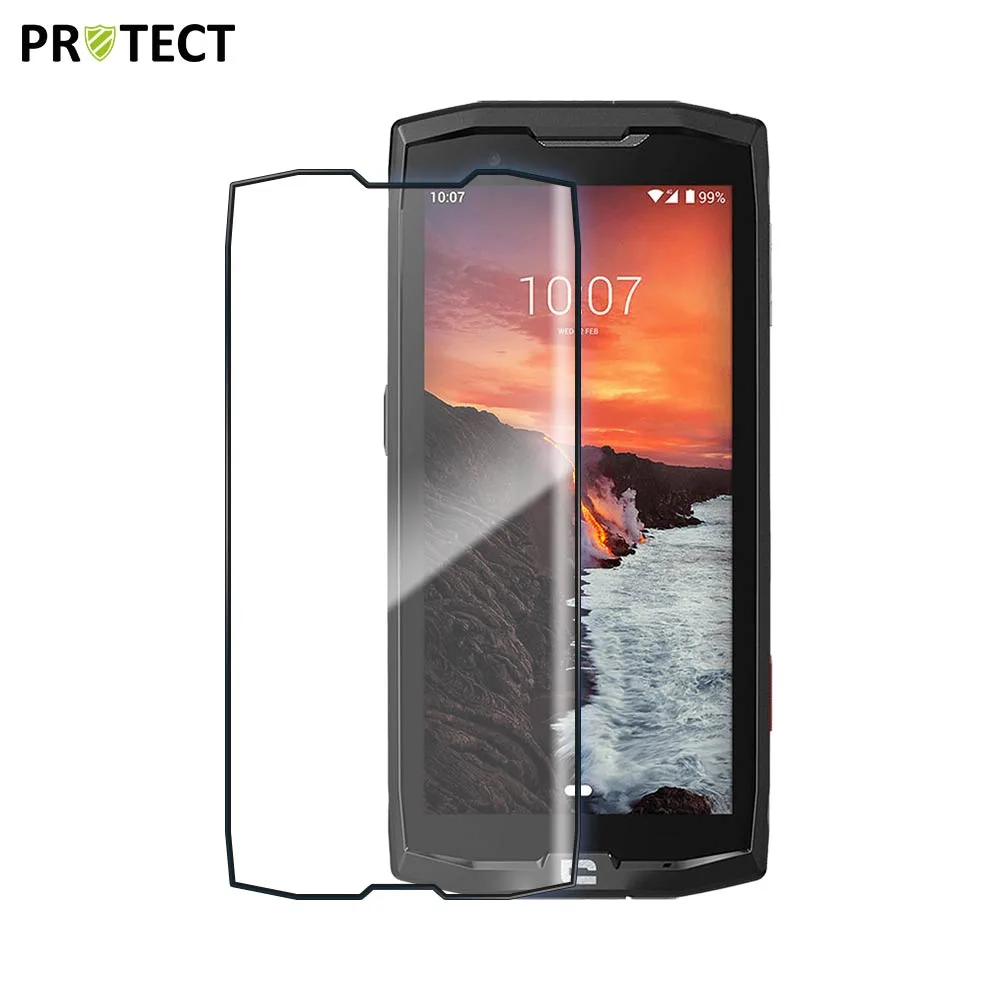 Verre Trempé Intégral PROTECT Crosscall Noir