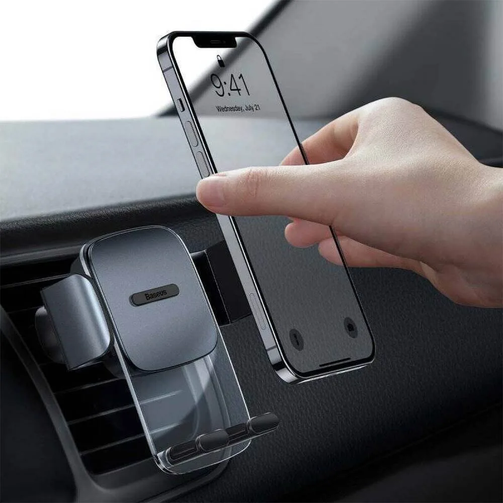 Support Smartphone pour Voiture Baseus SUYK000001 Noir — vue 3