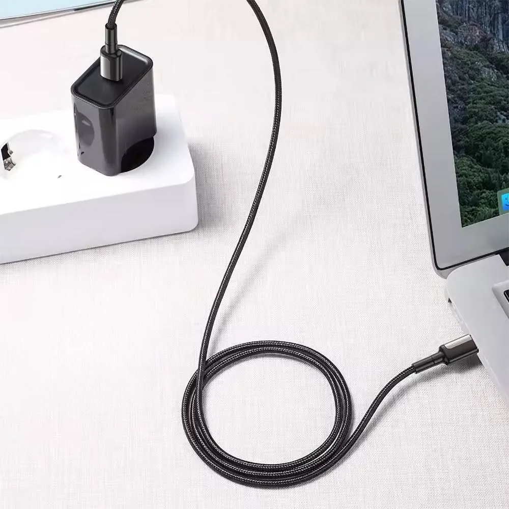 Câble Data USB-C vers USB-C Kuulaa PD 60W (2m) Gris — vue 3