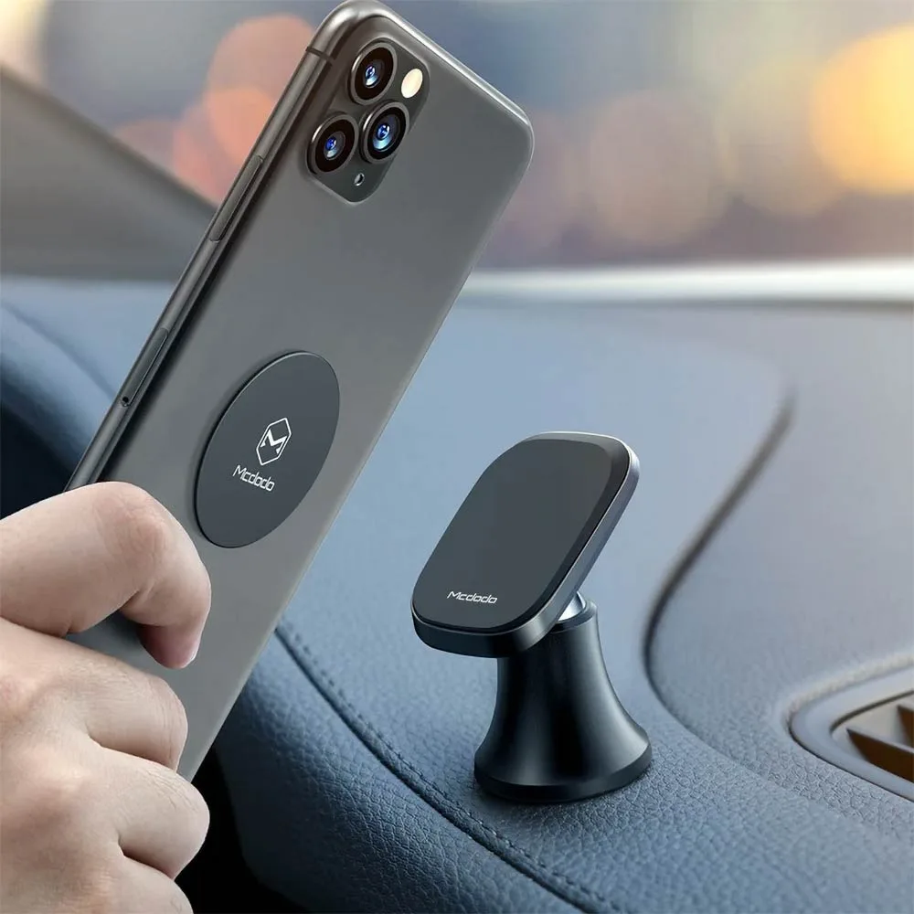 Support Smartphone Magnétique pour Voiture Mcdodo Noir — vue 2