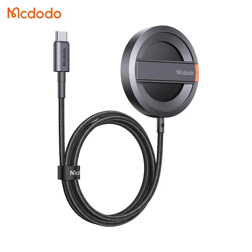 Chargeur à Induction Mcdodo 15W pour iPhone (avec Support Pliable) Noir