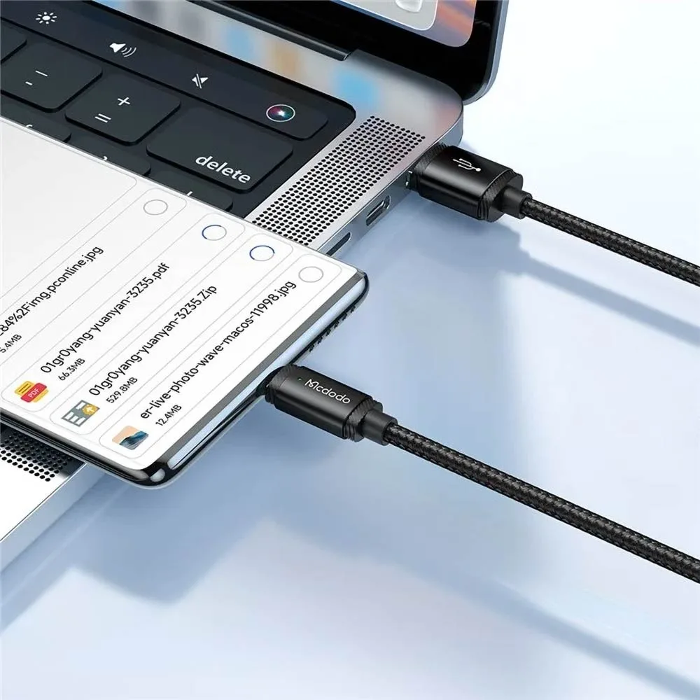 Kit d'Accessoires Mcdodo (Connecteur Type-C + USB + Lightning + MicroUSB) Noir — vue 2