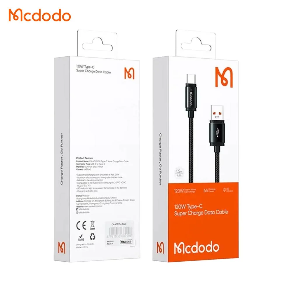 Kit d'Accessoires Mcdodo (Connecteur Type-C + USB + Lightning + MicroUSB) Noir — vue 4
