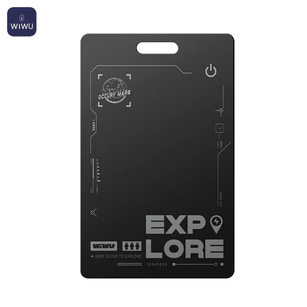 Traceur GPS Wiwu AirCard iOS Noir