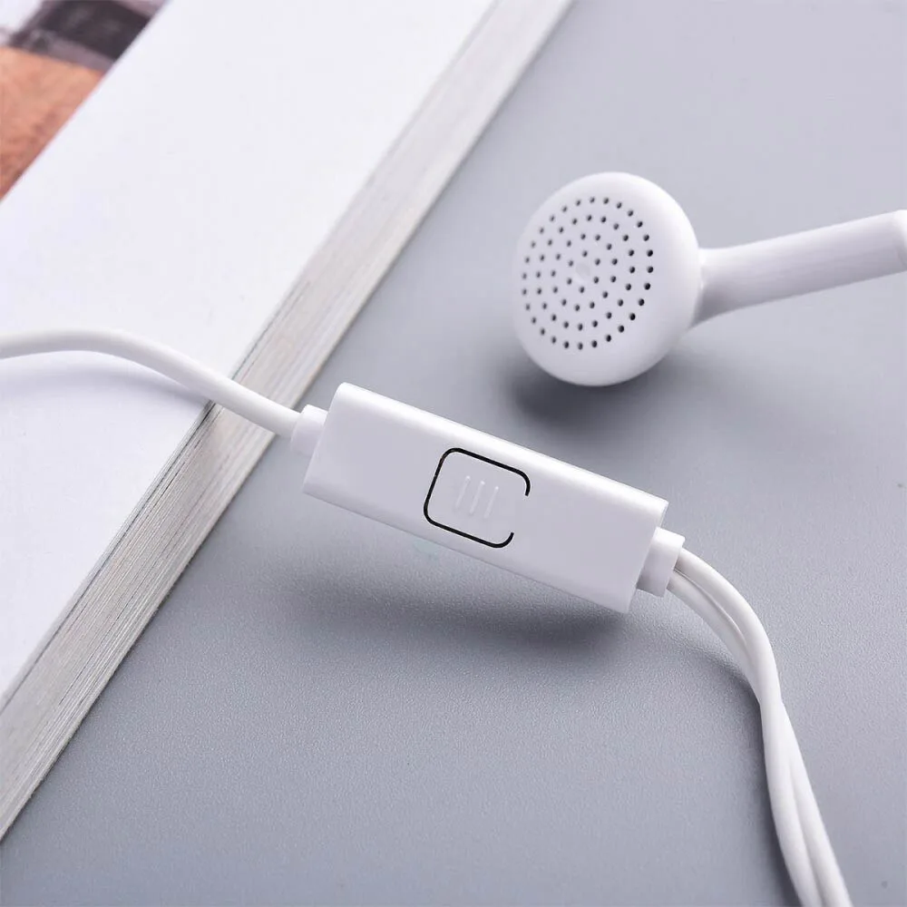 Écouteurs Filaires Jack 3.5mm Huawei 22040300 AM110 Handsfree Bulk Blanc — vue 3