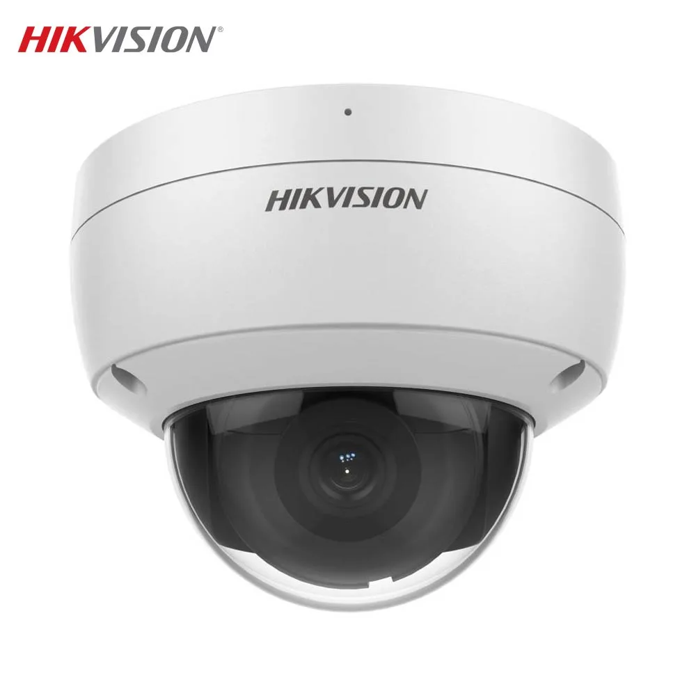 Caméra de Surveillance avec IA Hikvision (4mm) Dome 4MP DarkFighter & AcuSense Blanc