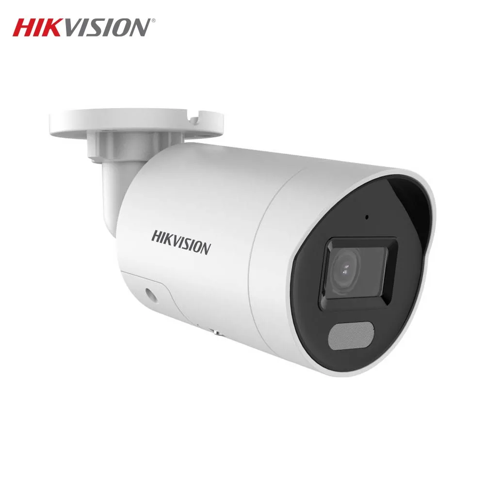 Caméra de Surveillance avec IA Hikvision /SL (4mm) Mini Bullet 4MP ColorVu & AcuSense Blanc